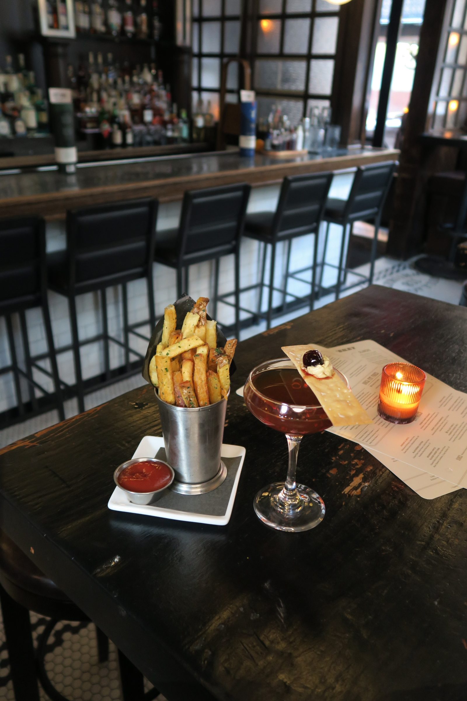 Duck fat fries